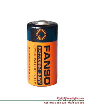 Fanso ER17335M; Pin Nuôi nguồn Fanso ER17335M lithium 3.6v 2/3A 1700mAh chính hãng 